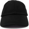 imageDALIX Youth Girls Boys Dad Hats Baseball Caps 2 for 1Black