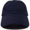 imageDALIX Youth Girls Boys Dad Hats Baseball Caps 2 for 1Navy Blue