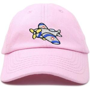 imageDALIX Airplane Hat Infant Baseball Cap Girls BoysLight Pink