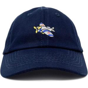 imageDALIX Airplane Hat Infant Baseball Cap Girls BoysNavy Blue