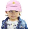 imageDALIX Cute Easter Chick Hat Infants Embroidered Baby Baseball CapLight Pink