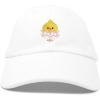 imageDALIX Cute Easter Chick Hat Infants Embroidered Baby Baseball CapWhite