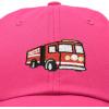 imageDALIX Firetruck Hat Kids Boys Girls Fire Truck Baseball CapHot Pink