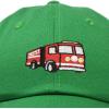 imageDALIX Firetruck Hat Kids Boys Girls Fire Truck Baseball CapKelly Green