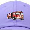 imageDALIX Firetruck Hat Kids Boys Girls Fire Truck Baseball CapLavender