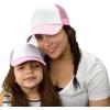 imageDALIX Mommy and Me Trucker Hats Mom and Daughter Father and Son Caps Baby CapsLightpinkwhite