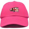 imageDALIX Firetruck Hat Kids Boys Girls Fire Truck Baseball CapHot Pink