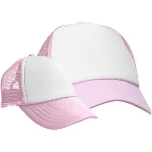 imageDALIX Mommy and Me Trucker Hats Mom and Daughter Father and Son Caps Baby CapsLightpinkwhite