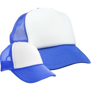 imageDALIX Mommy and Me Trucker Hats Mom and Daughter Father and Son Caps Baby CapsRoyalbluewhite