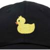 imageDALIX Cute Ducky Soft Baseball Cap Dad HatBlack