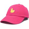 imageDALIX Cute Ducky Soft Baseball Cap Dad HatHot Pink