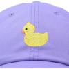 imageDALIX Cute Ducky Soft Baseball Cap Dad HatLavender