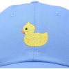 imageDALIX Cute Ducky Soft Baseball Cap Dad HatLight Blue