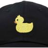 imageDALIX Cute Ducky Soft Baseball Cap Dad HatM  L  Xl  Black