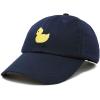 imageDALIX Cute Ducky Soft Baseball Cap Dad HatNavy Blue