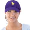 imageDALIX Cute Ducky Soft Baseball Cap Dad HatPurple
