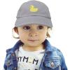 imageDALIX Cute Ducky Soft Baseball Cap Dad HatXxs  Xs  S  Gray