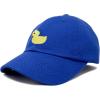 imageDALIX Cute Ducky Soft Baseball Cap Dad HatXxs  Xs  S  Royal Blue