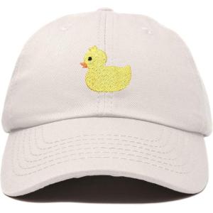 imageDALIX Cute Ducky Soft Baseball Cap Dad HatBeige