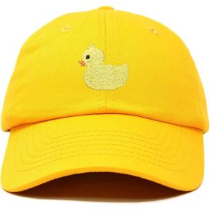 imageDALIX Cute Ducky Soft Baseball Cap Dad HatGold