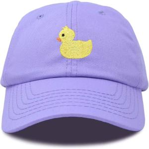 imageDALIX Cute Ducky Soft Baseball Cap Dad HatLavender