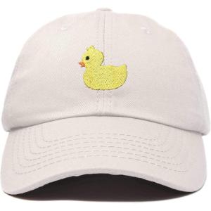 imageDALIX Cute Ducky Soft Baseball Cap Dad HatM  L  Xl  Beige