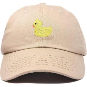 imageDALIX Cute Ducky Soft Baseball Cap Dad HatM  L  Xl  Khaki