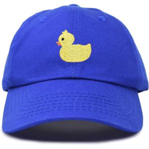 imageDALIX Cute Ducky Soft Baseball Cap Dad HatRoyal Blue