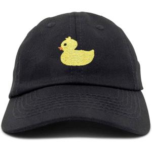 imageDALIX Cute Ducky Soft Baseball Cap Dad HatXxs  Xs  S  Black