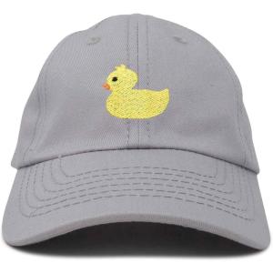 imageDALIX Cute Ducky Soft Baseball Cap Dad HatXxs  Xs  S  Gray