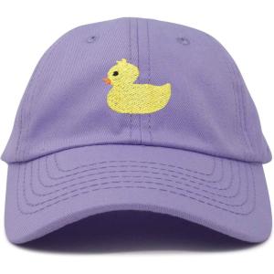 imageDALIX Cute Ducky Soft Baseball Cap Dad HatXxs  Xs  S  Lavender
