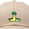 imageDALIX Cute Snake Kids Hat Embroidered Baseball Cap Boys GirlsKhaki