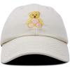 imageDALIX Cute Teddy Bear Hat Infant Baseball Cap for Kids and Toddler Girls BoysM  L  Xl  Beige