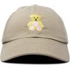 imageDALIX Cute Teddy Bear Hat Infant Baseball Cap for Kids and Toddler Girls BoysM  L  Xl  Khaki