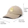 imageDALIX Cute Teddy Bear Hat Infant Baseball Cap for Kids and Toddler Girls BoysM  L  Xl  Khaki