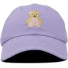 imageDALIX Cute Teddy Bear Hat Infant Baseball Cap for Kids and Toddler Girls BoysM  L  Xl  Lavender