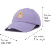imageDALIX Cute Teddy Bear Hat Infant Baseball Cap for Kids and Toddler Girls BoysM  L  Xl  Lavender
