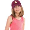 imageDALIX Cute Teddy Bear Hat Infant Baseball Cap for Kids and Toddler Girls BoysM  L  Xl  Maroon