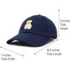 imageDALIX Cute Teddy Bear Hat Infant Baseball Cap for Kids and Toddler Girls BoysM  L  Xl  Navy Blue