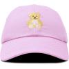 imageDALIX Cute Teddy Bear Hat Infant Baseball Cap for Kids and Toddler Girls BoysM  L  Xl  Pink