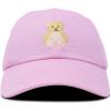 imageDALIX Cute Teddy Bear Hat Infant Baseball Cap for Kids and Toddler Girls BoysXxs  Xs  S  Light Pink