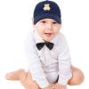imageDALIX Cute Teddy Bear Hat Infant Baseball Cap for Kids and Toddler Girls BoysXxs  Xs  S  Navy Blue