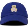 imageDALIX Cute Teddy Bear Hat Infant Baseball Cap for Kids and Toddler Girls BoysXxs  Xs  S  Royal Blue