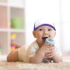 imageDALIX Infant Trucker Hat Baby Girl Boys Cap Extra Small Kids Children AdjustableNeonpurplewhite