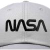 imageDALIX NASA Meatball Insignia Worm Logo Infant Hat Baseball Cap Girls BoysBlack Worm  Gray