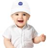 imageDALIX NASA Meatball Insignia Worm Logo Infant Hat Baseball Cap Girls BoysMeatball  White