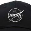 imageDALIX NASA Meatball Insignia Worm Logo Infant Hat Baseball Cap Girls BoysWhite Meatball  Black