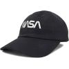 imageDALIX NASA Meatball Insignia Worm Logo Infant Hat Baseball Cap Girls BoysWhite Worm  Black