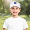 imageDALIX NASA Meatball Insignia Worm Logo Kids Hat Baseball Cap Girls BoysMeatball  White