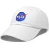 imageDALIX NASA Meatball Insignia Worm Logo Kids Hat Baseball Cap Girls BoysMeatball  White